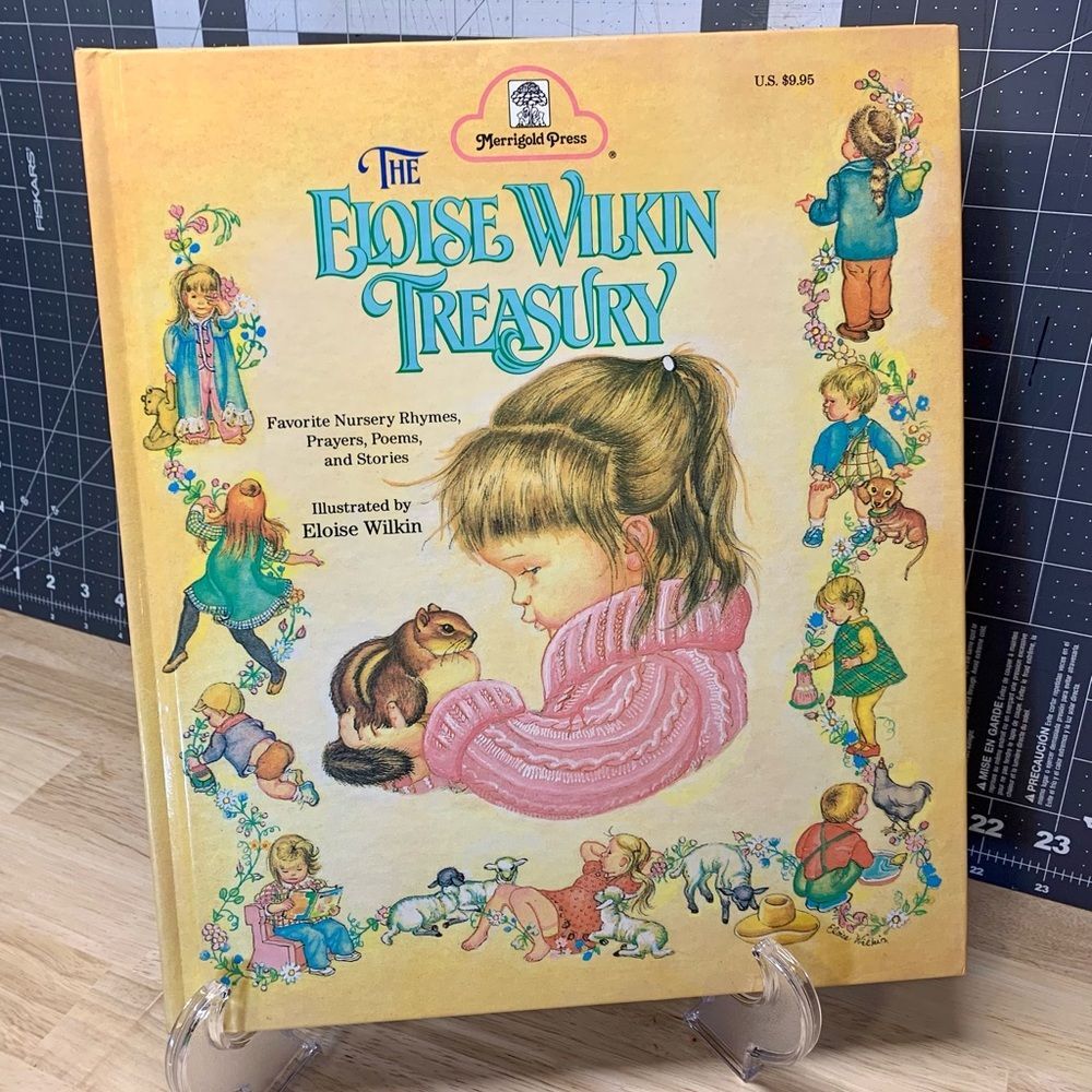 Eloise Wilkin Treasury Vintage Nursery Rhymes Poems & Stories Book 1985